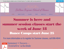 Tablet Screenshot of fryreardance.com